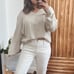 Vintage Lord & Taylor 100% new Wool V- neck Unisex Sweater. L