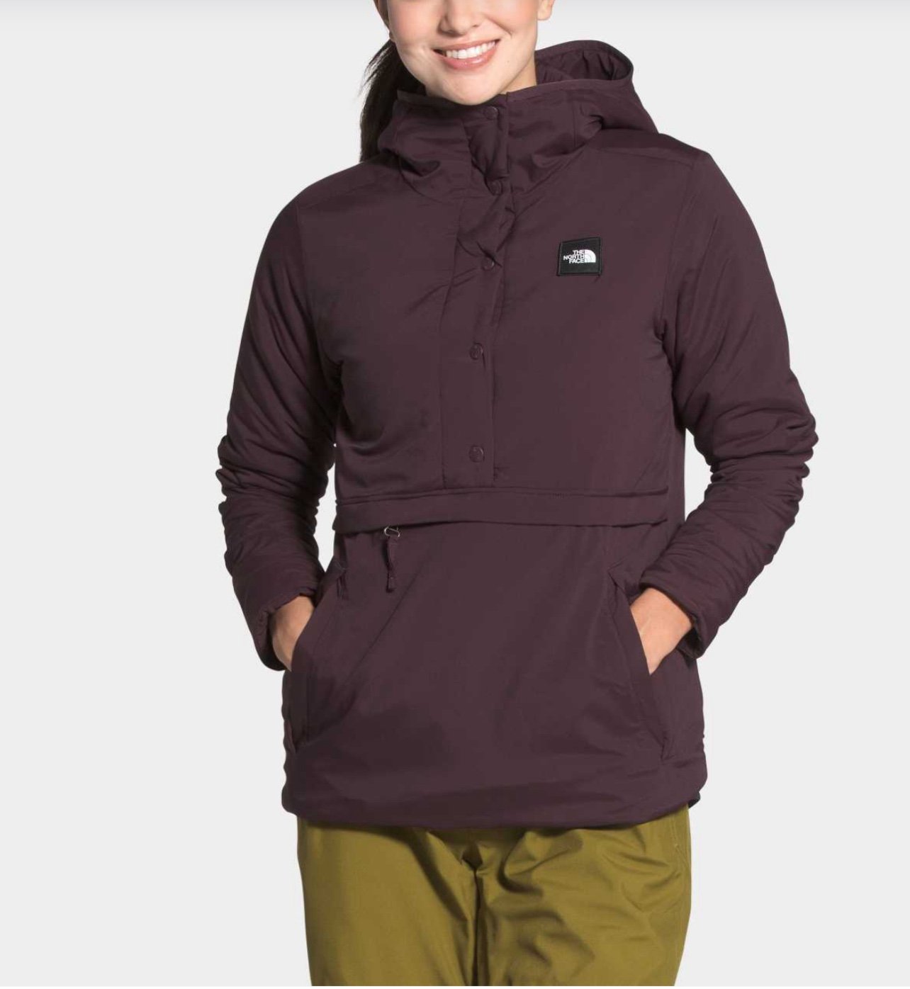 NWT The North Face Women Fallback Hoodie Trail Outdoor Coat Jacket Root Brown S