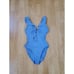 ROBIN PICCONE | Jennie Plunge One-Piece Swimsuit - [size 4, Sky Blue]