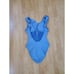 ROBIN PICCONE | Jennie Plunge One-Piece Swimsuit - [size 4, Sky Blue]
