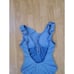 ROBIN PICCONE | Jennie Plunge One-Piece Swimsuit - [size 4, Sky Blue]