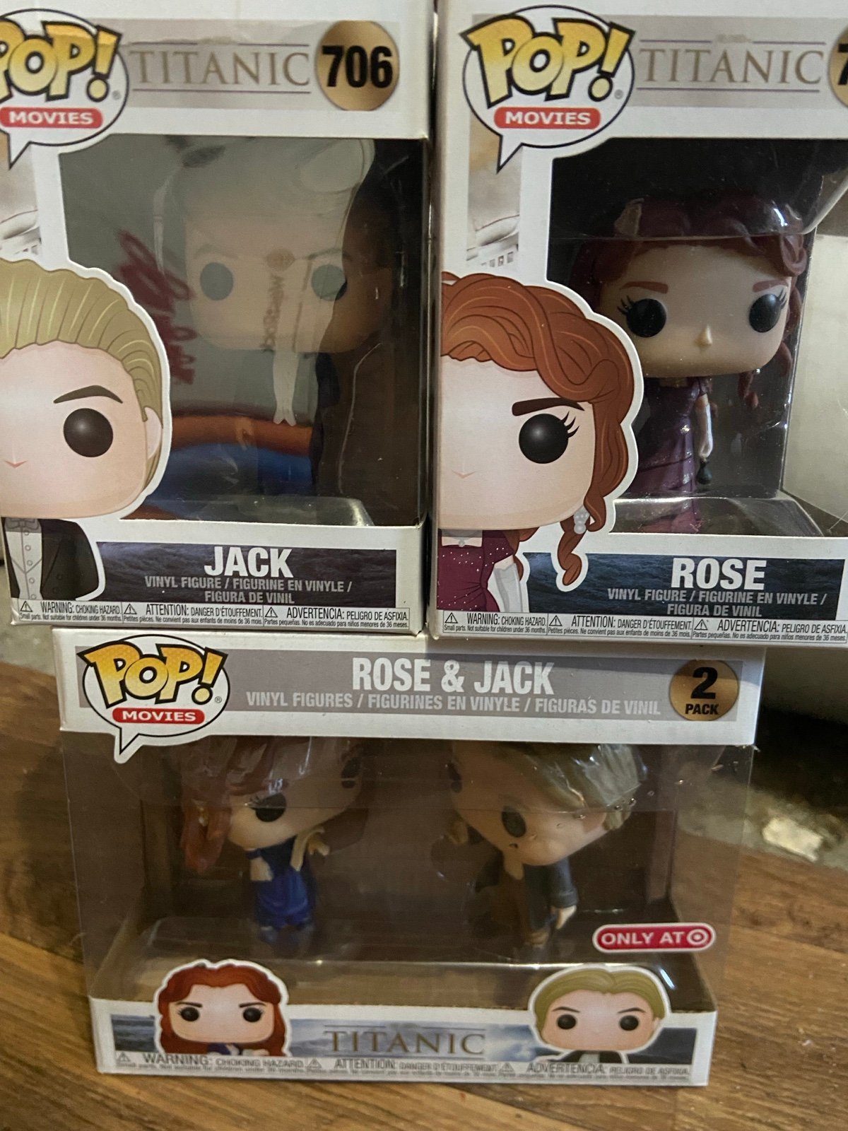 Funko Pop Titanic Set