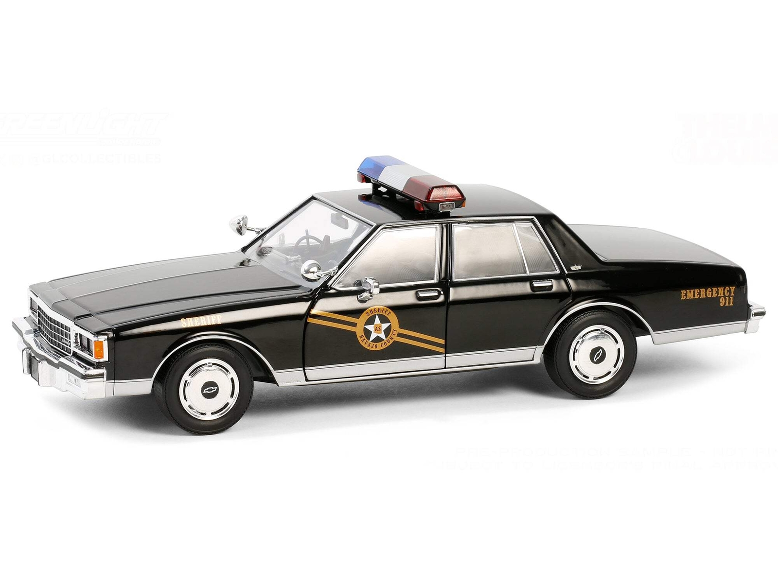 1981 Chevrolet Caprice Navajo County, AZ Sheriff Black Thelma & Louise (1991