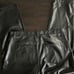 Abercrombie & Fitch 90s Straight Ultra High Rise Curve Love Vegan Leather 33/16S