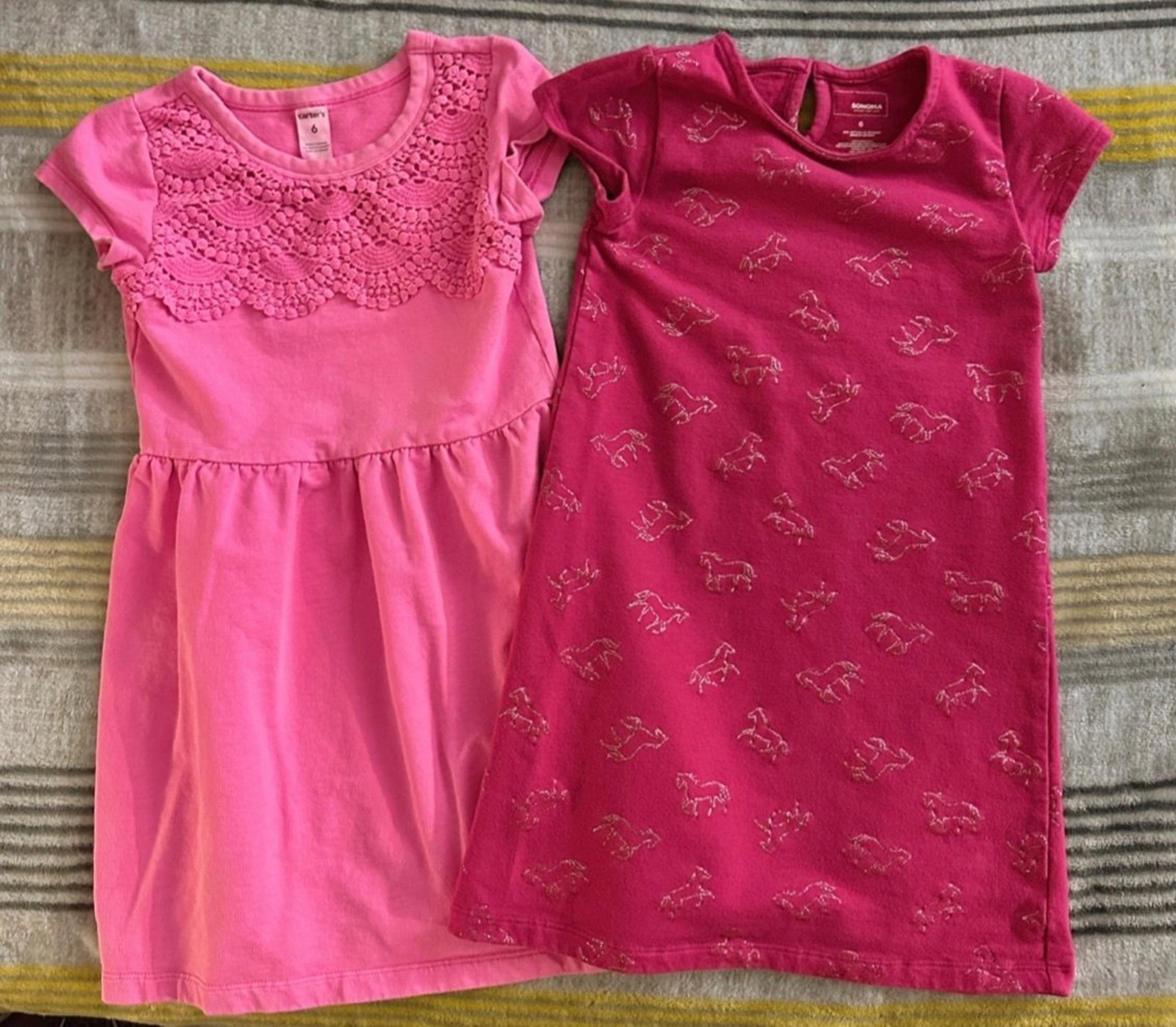 Girls pink dresses (6)