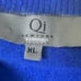 Vintage QI New York 100% Cashmere Sweater Men's Size XL Long Sleeves V-Neck Top