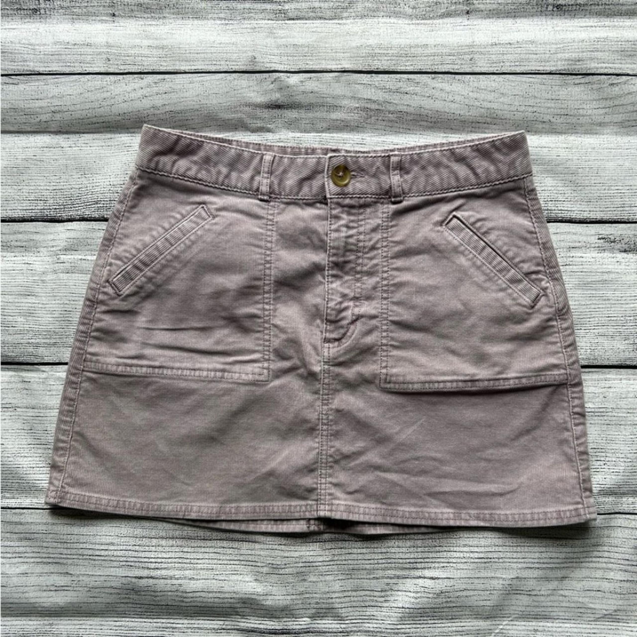American Eagle Super Stretch Hi-Rise A-Line Skirt corduroy size 8 regular