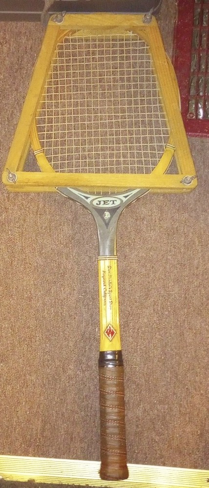 Vintage rare edition jet tennis Racquet