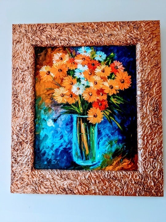 MORNING CHARM — PALETTE KNIFE Oil Painting On Canvas By Leonid Afremov
