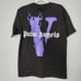 Vlone x Palm Angels Short Sleeve Printed Unisex Tee sz Medium