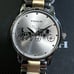 Coach Grand Watch With 36mm Silver Face With Silver Face & 2 Tone Bracelet