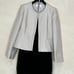 J -ing Light Beige Jacket & Black Pleated Dress Set