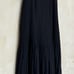 J -ing Light Beige Jacket & Black Pleated Dress Set