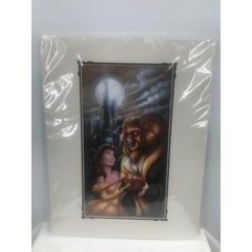 Disney Parks Artist Darren Wilson Beauty and the Beast 18 x 14 Print Art