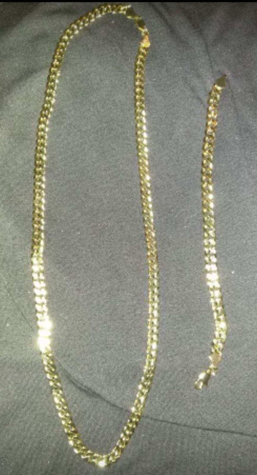 CUBAN LINK CHAIN SET