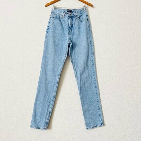 Vintage vtg Ann Taylor SIZE 6L slim high rise tapered mom blue jeans