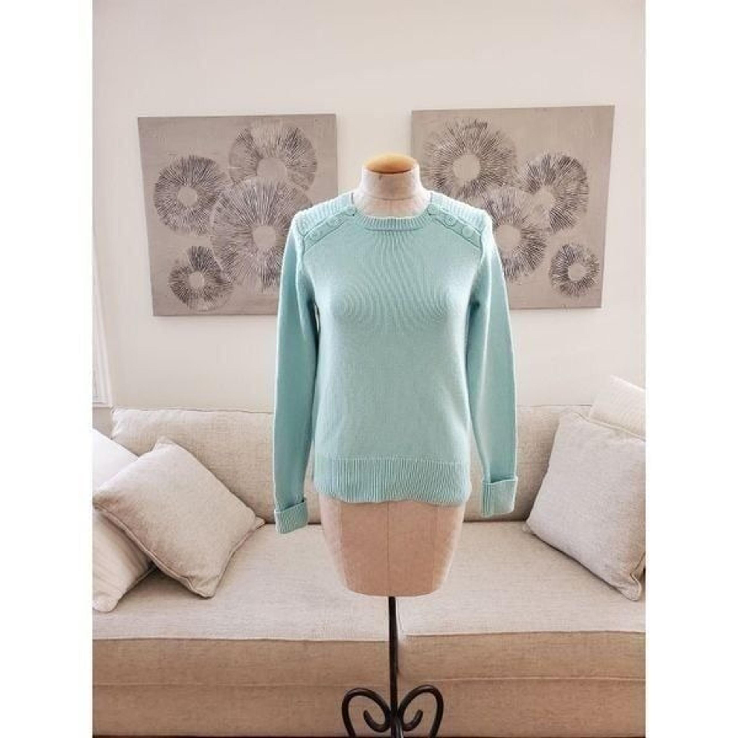 Nordstrom Button Placket Sweater size Small in Mint