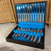 Vintage 50s WM Rogers moonlight international silver silver plate 72 piece set