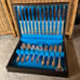 Vintage 50s WM Rogers moonlight international silver silver plate 72 piece set