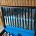 Vintage 50s WM Rogers moonlight international silver silver plate 72 piece set