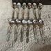 Vintage 50s WM Rogers moonlight international silver silver plate 72 piece set