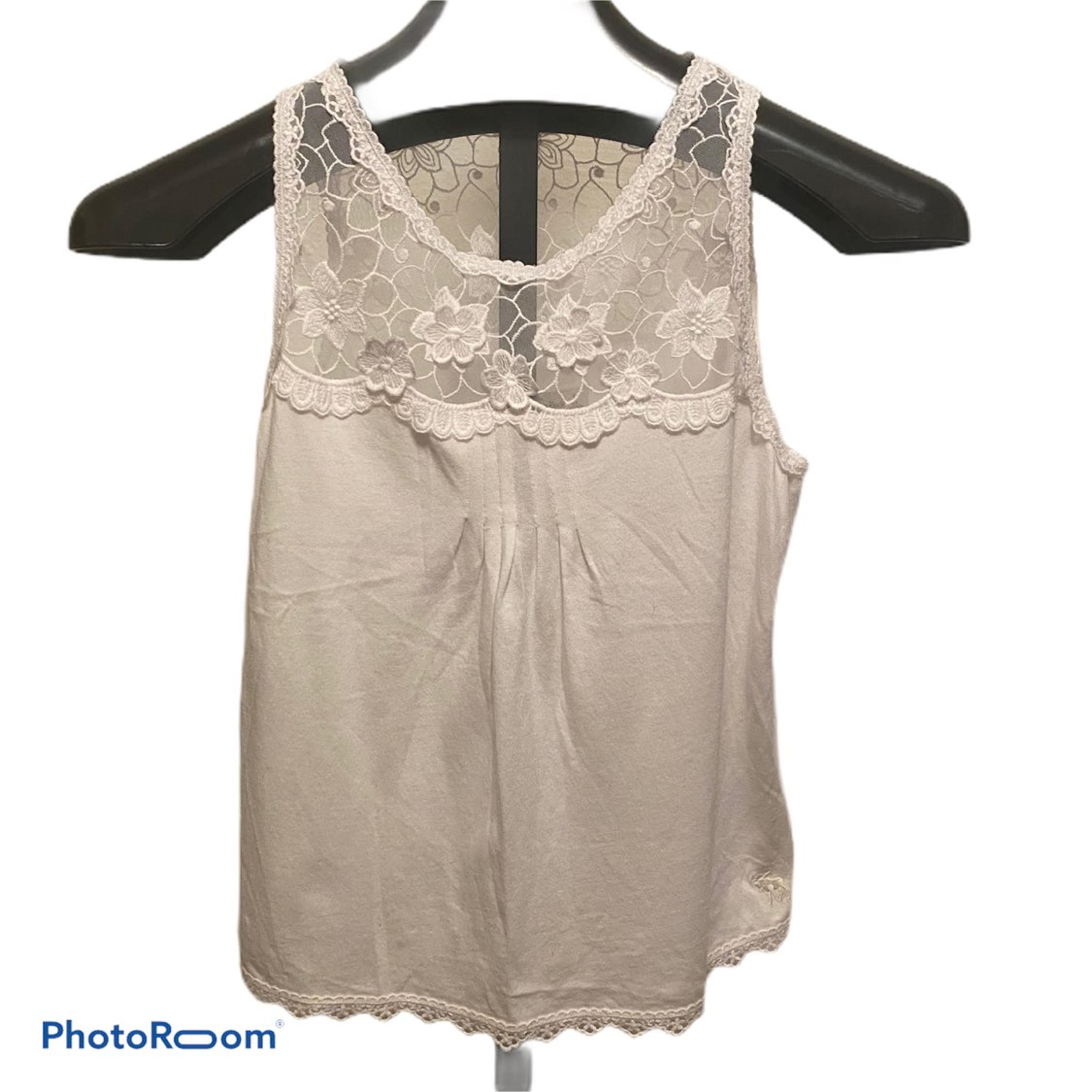 ANF Abercrombie lacey tank top SMALL