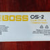 Boss OS-2 Overdrive Distortion