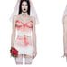 Bloody bride entire costume set