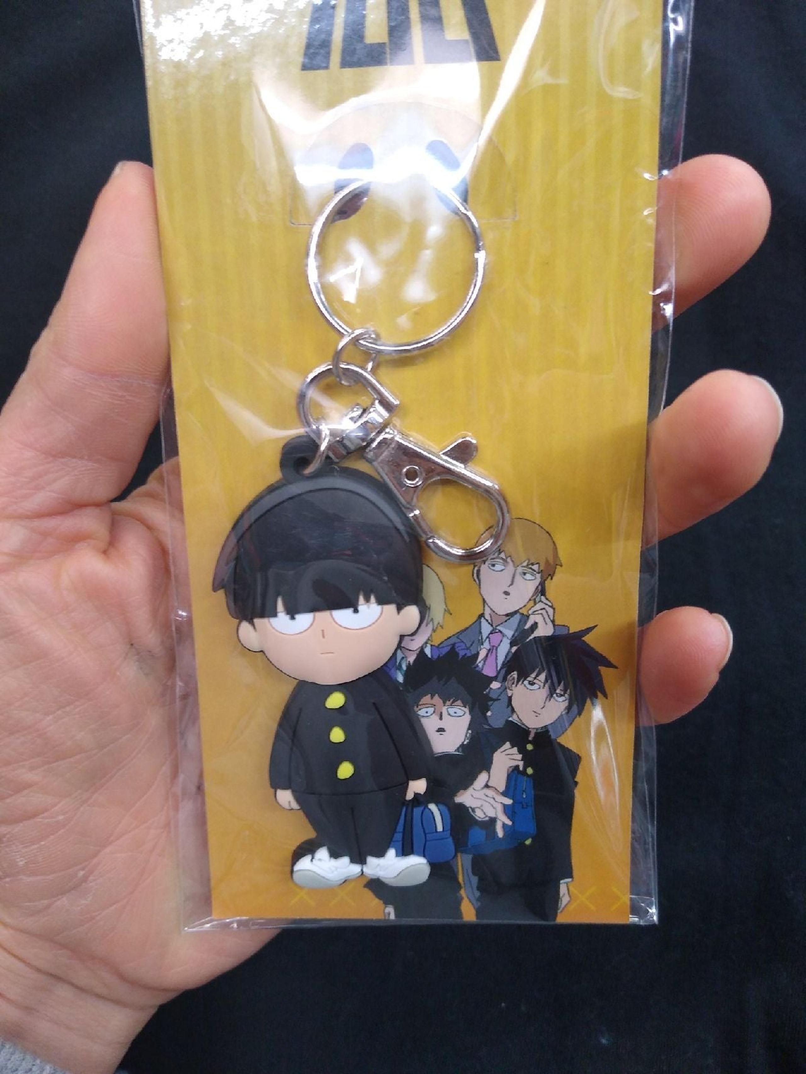 mob psycho 100 keychain
