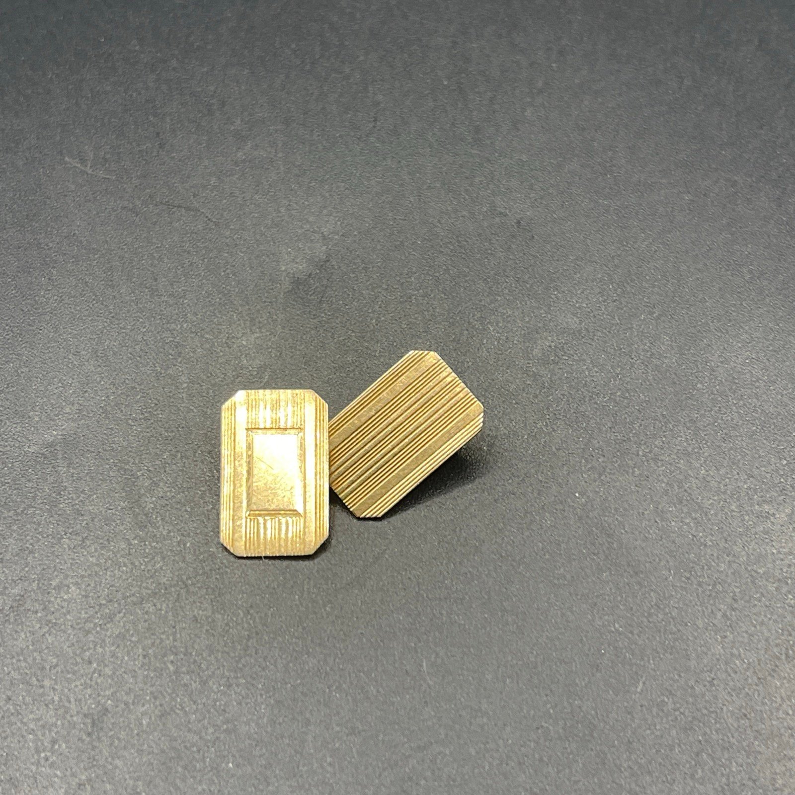 Single Cuff Link 14k Vintage 101923@