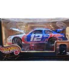 Racing Mobil 1 #12 AUTOGRAPHED Jeremy Mayfield Select Nascar toy model.