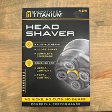 Microtough Titanium Head Shaver