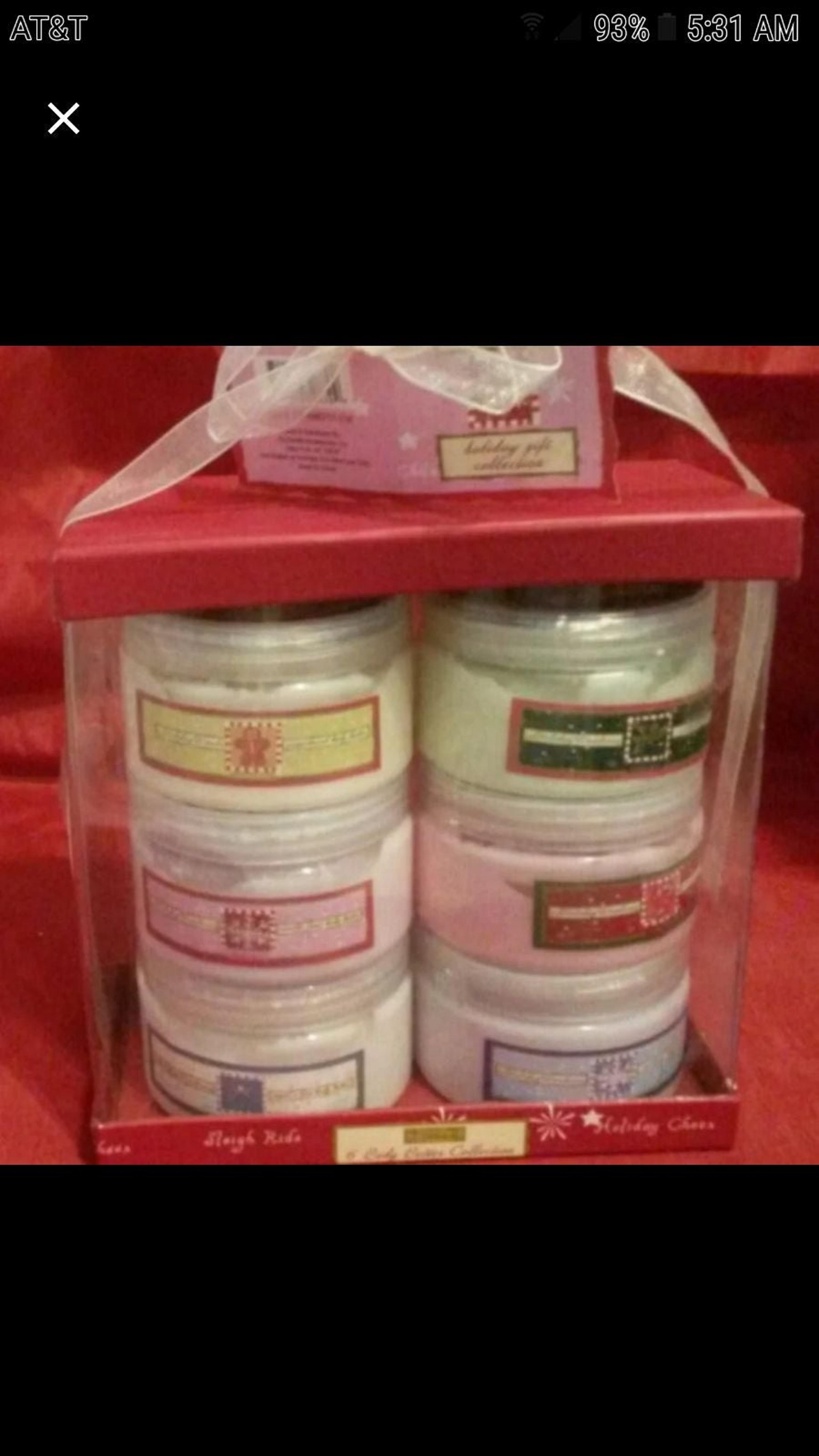CHRISTMAS BODY BUTTER LOTION GIFT SeT