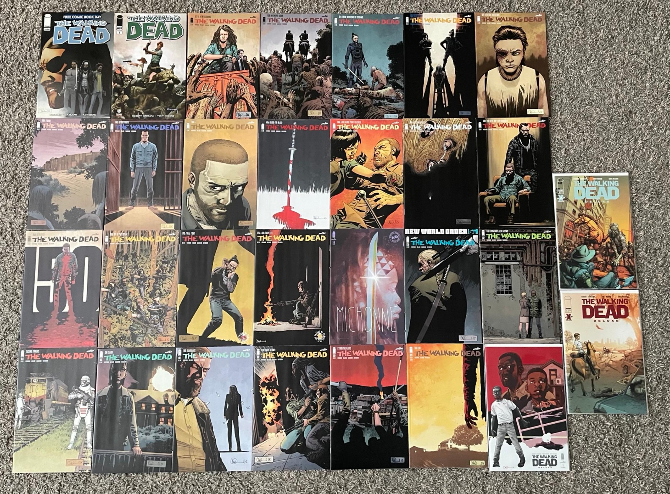 Image Comics the Walking Dead Comic Lot of 30 comics