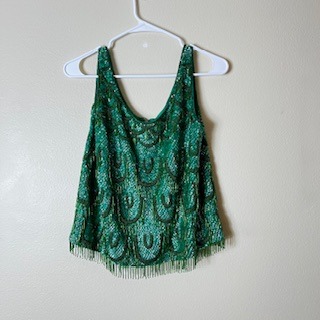 Vintage Beautiful Beaded Tank