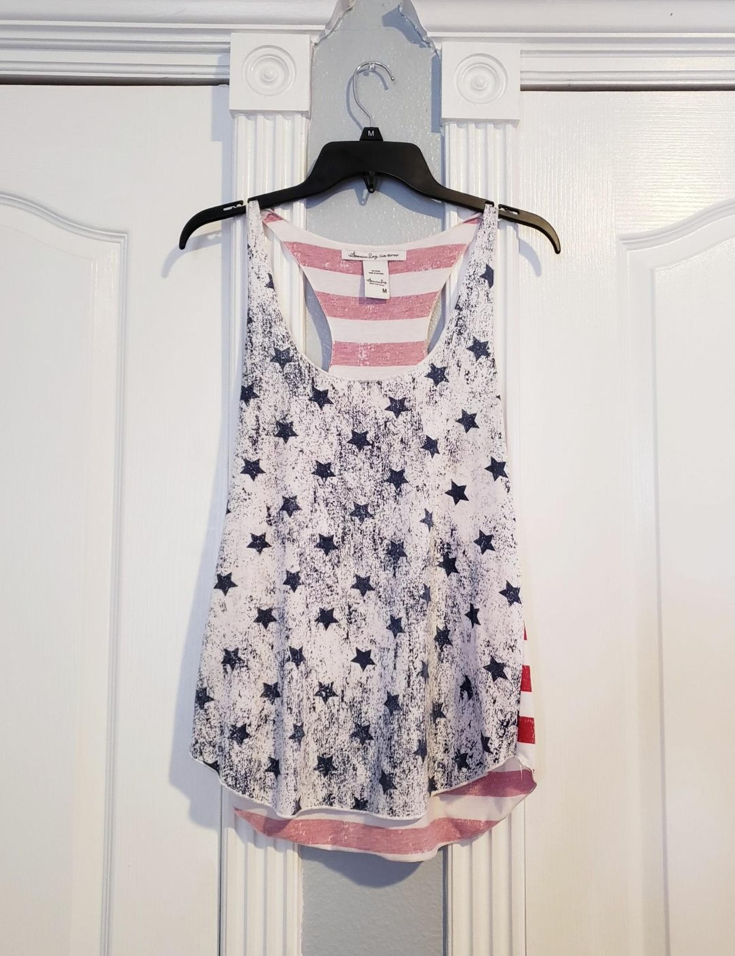 American Rag American Flag Tank Top