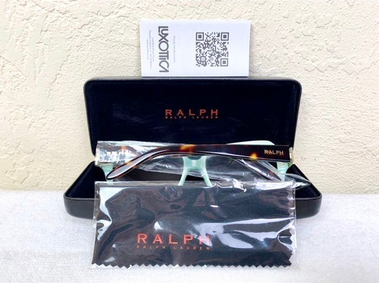 Authentic Ralph Lauren Womens Sunglasses w/ Case Protective Storage Sack NIP