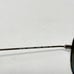 Rayban Polished Gunmetal Brown Cockpit Aviator Sunglasses Green Lens Metal Frame