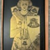 Vintage Brushed Brass Sir Robert de Setvans 1306