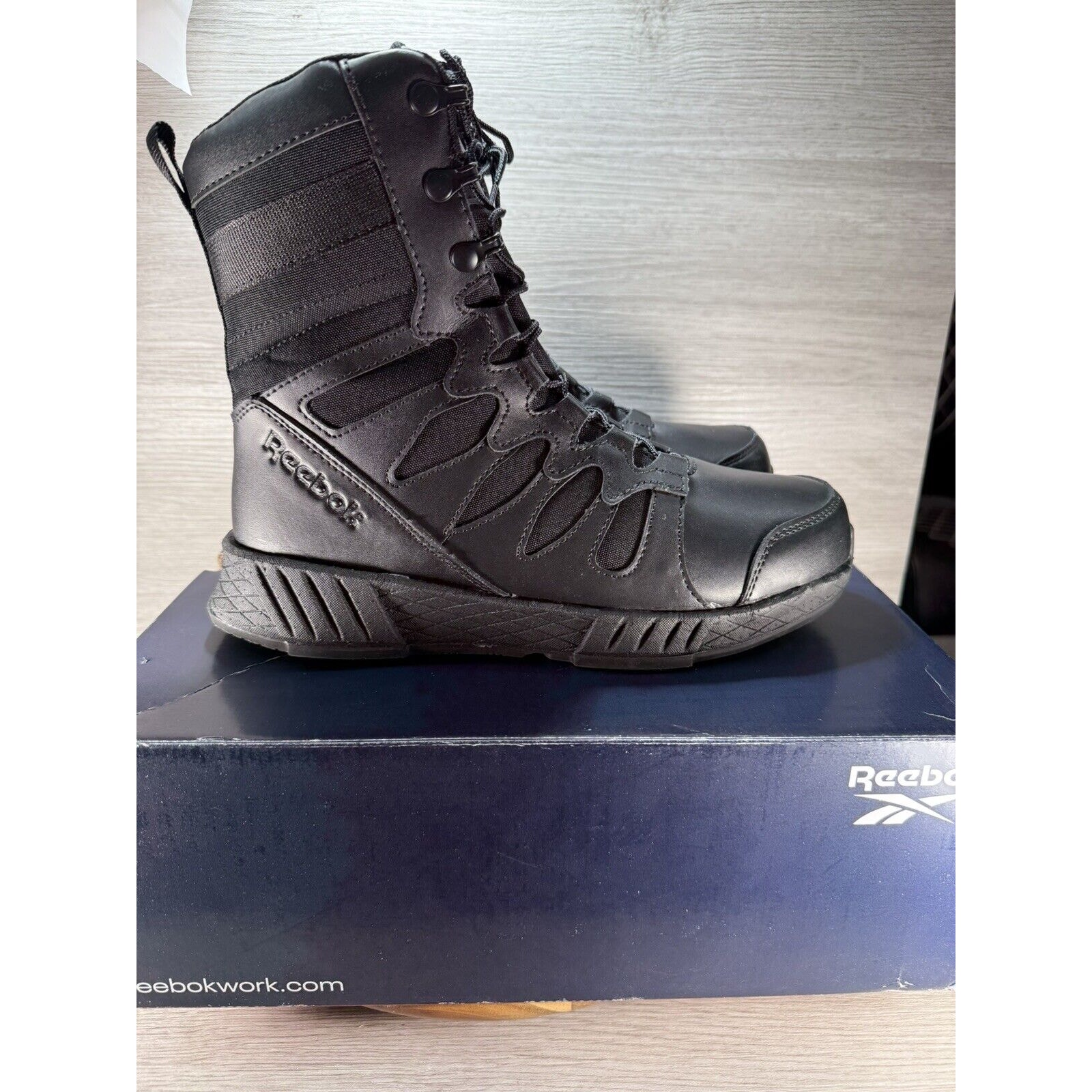 Reebok Work Floatride Energy Tactical 6 Inch Soft Toe Black