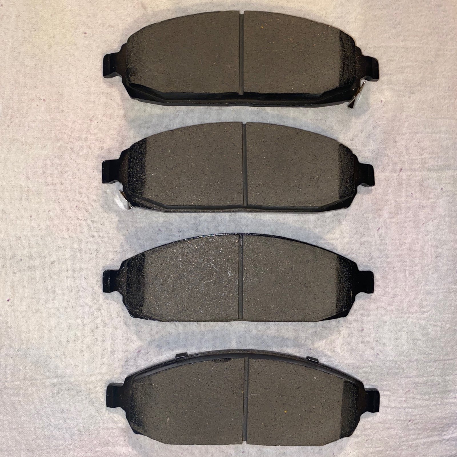 2011-2020 Chevrolet/Nissan D1548 Ceramic Brake Pads Front/Rear, 4PK
