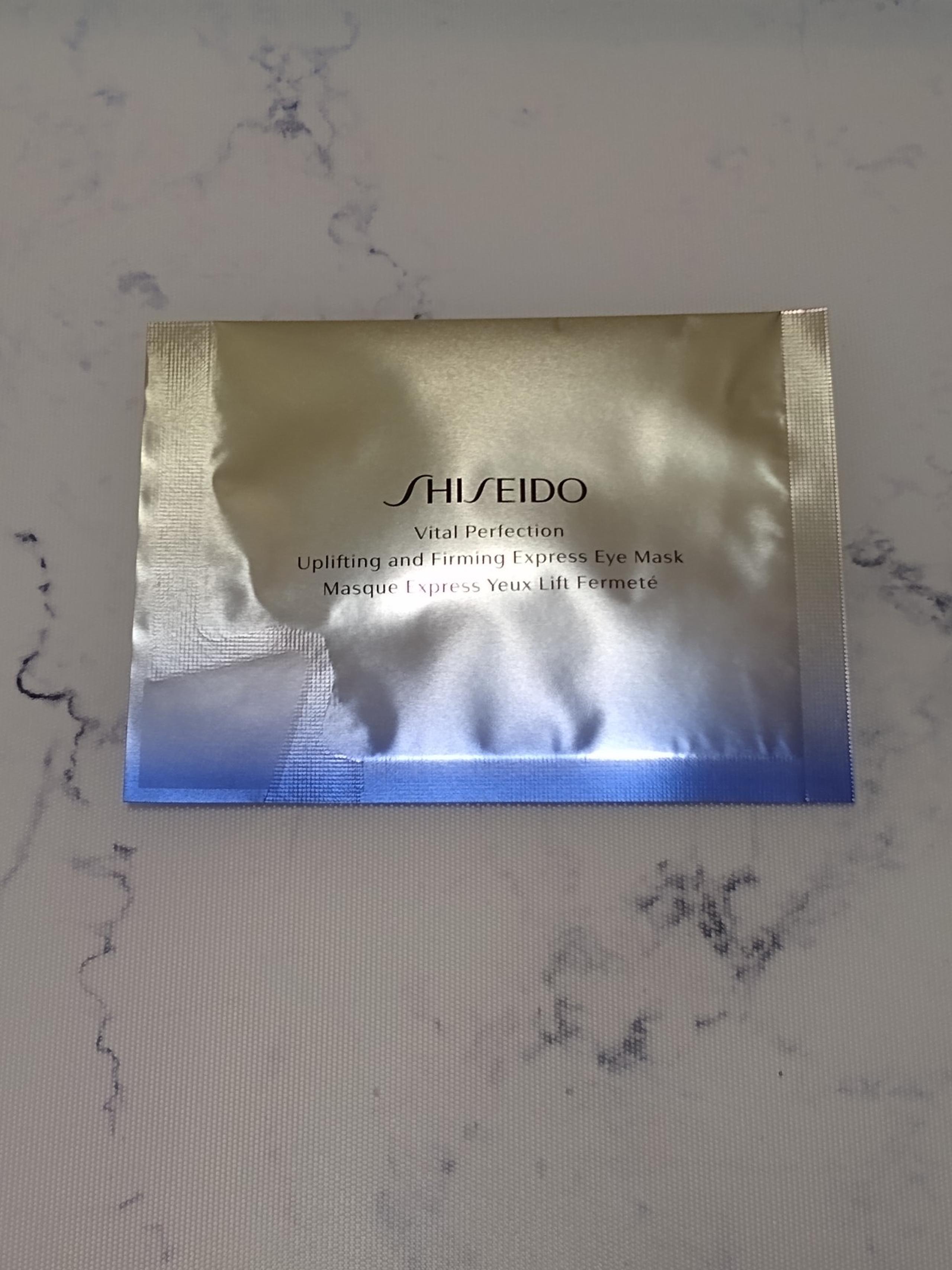 Shiseido Vital Perfection Uplifting and Firm Eye Mask