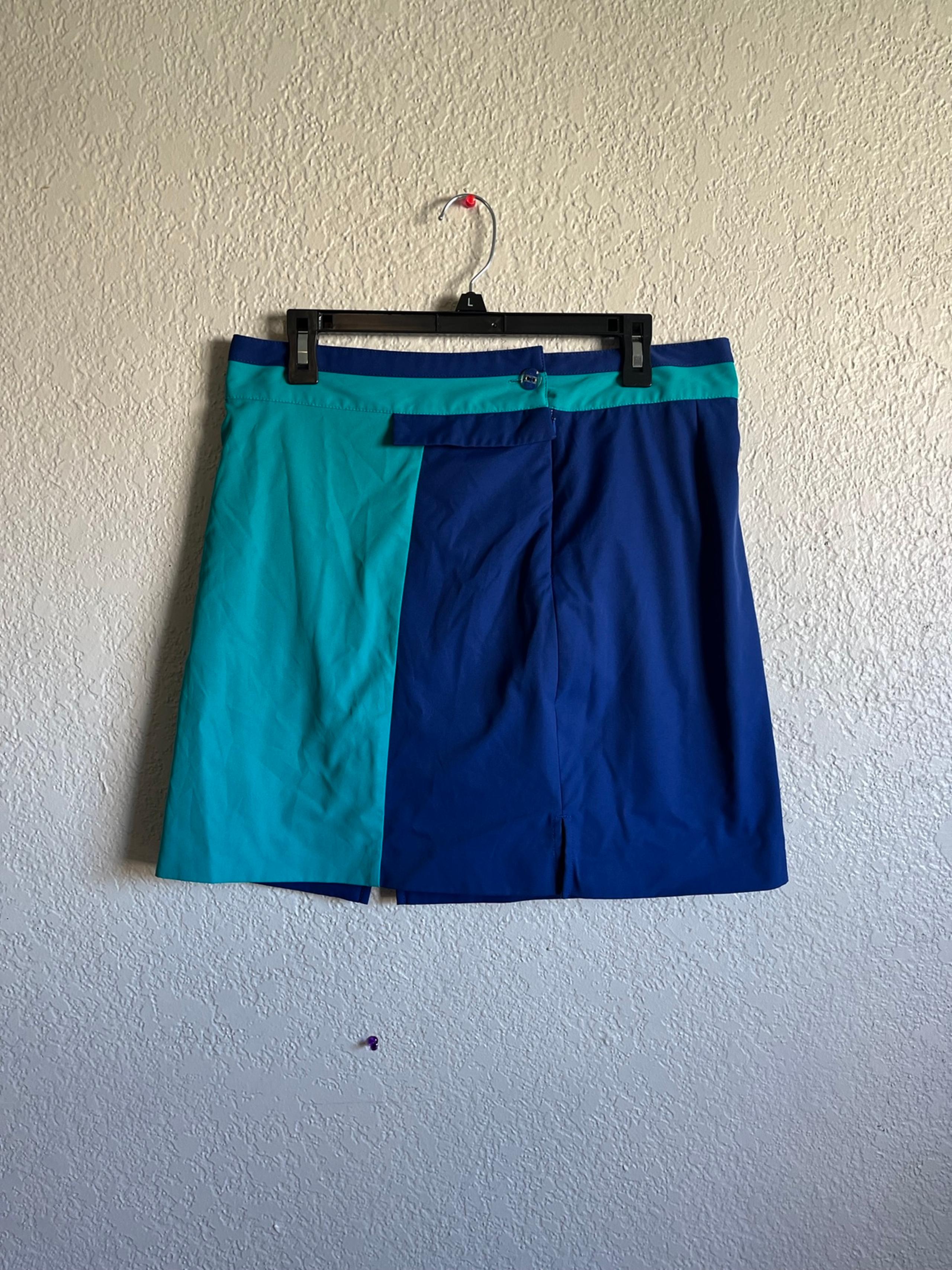 Womens 10 EP Golf Colorblock Athletic Skort EUC