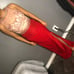 red formal dress