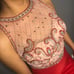 red formal dress