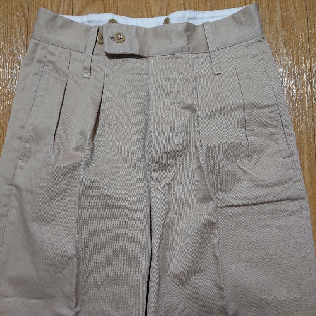 SCYE BASICS Two-Tuck Chino Pants Size 38