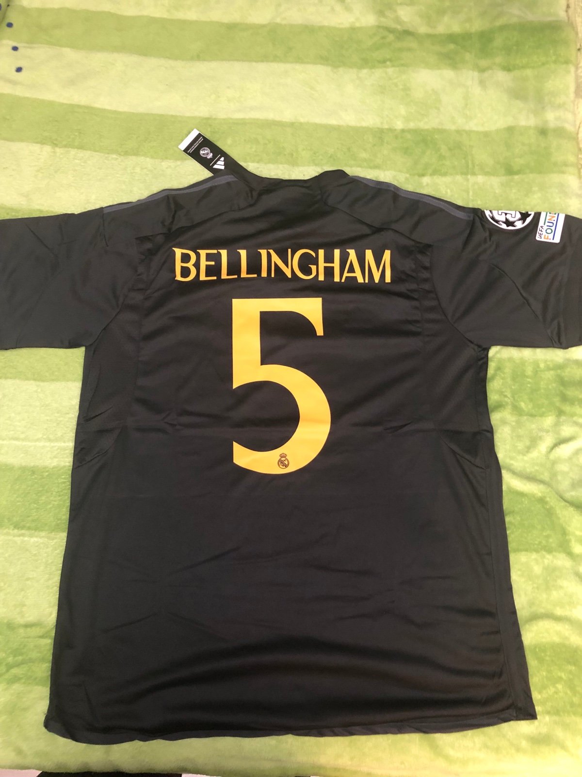Adidas Real Madrid Bellingham third jersey 23/24