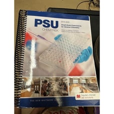 PSU Chemtrek 2019-2020 spiral bound in excellent condition