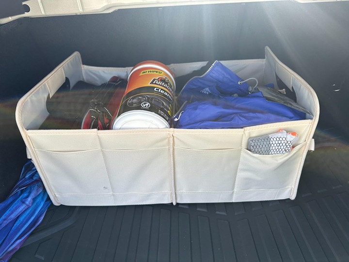 Car Trunk Organizer Car Storage Organizer Collapsible Multi Compartment