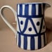 Dansk Arabesque or Cord Large Milk Pitcher 6 1/2 tall **RARE PIECE** PERFECT!